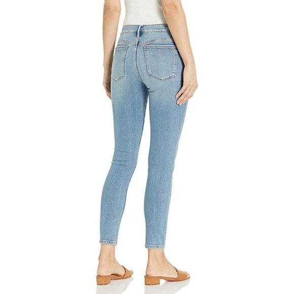 Blank NYC women's The Great Jones Ripped High-Rise Skinny Jeans Size 26 - Picture 5 of 8